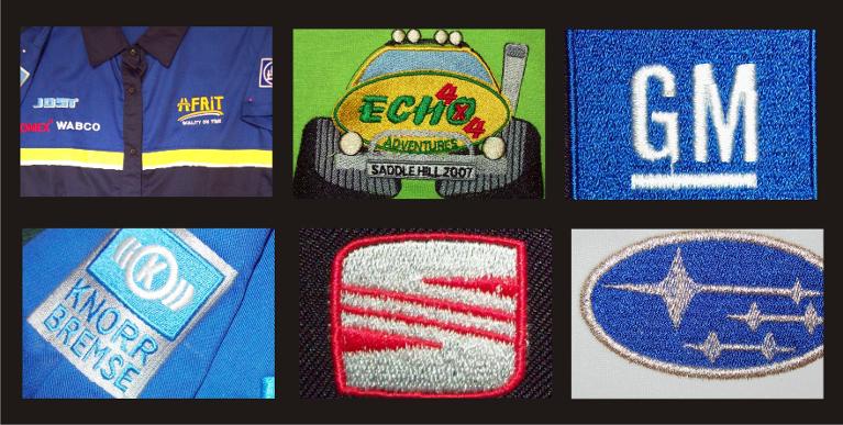 Afrit Echo 4x4 GM Embroidery logo's